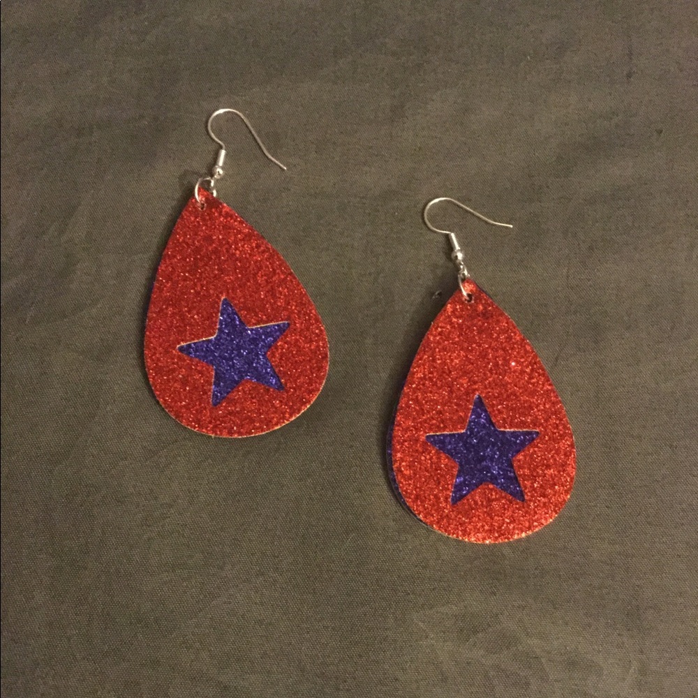 Americana Teardrop Earrings